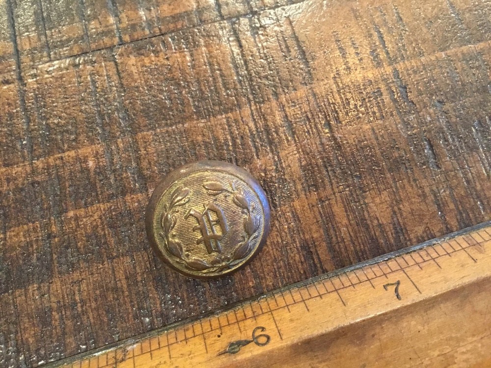 ORIGINAL 1800S POLICE UNIFORM BUTTON