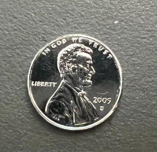 2009 D Penny Silver Lincoln Commemorative 1 Cent Uncirculated