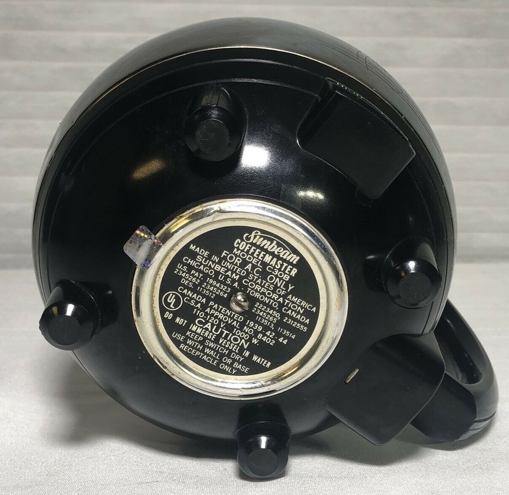Vintage Sunbeam Coffeemaster C30B Base