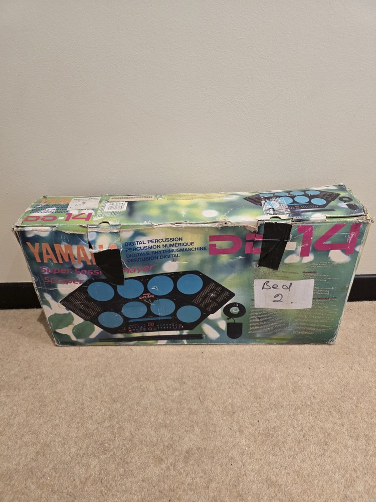 Yamaha DD-14 Super Session Drum Kit Player / Scraper - Boxed - Tested & Working