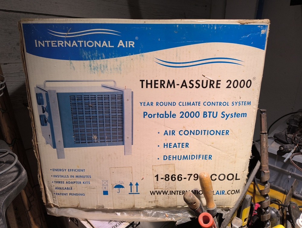 Thermosphere 2000 Year-round Climate Control System Portable 2000 BTU System Air