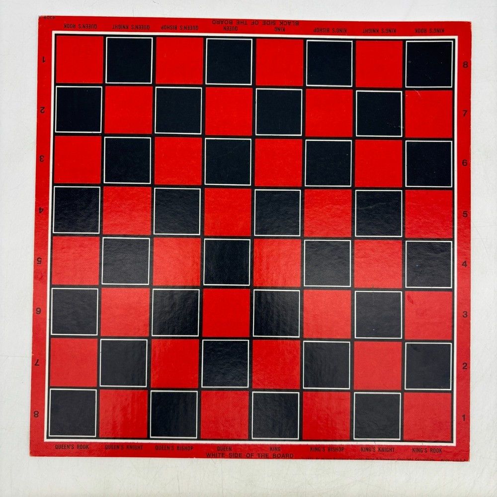 VINTAGE Introductory Chess COMPLETE Milton Bradley 1973 for Beginners Junior