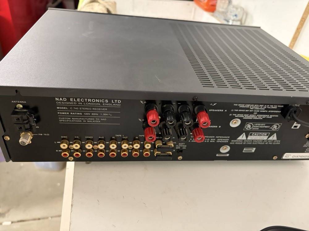 NAD C740 Stereo Receiver - tested and works great