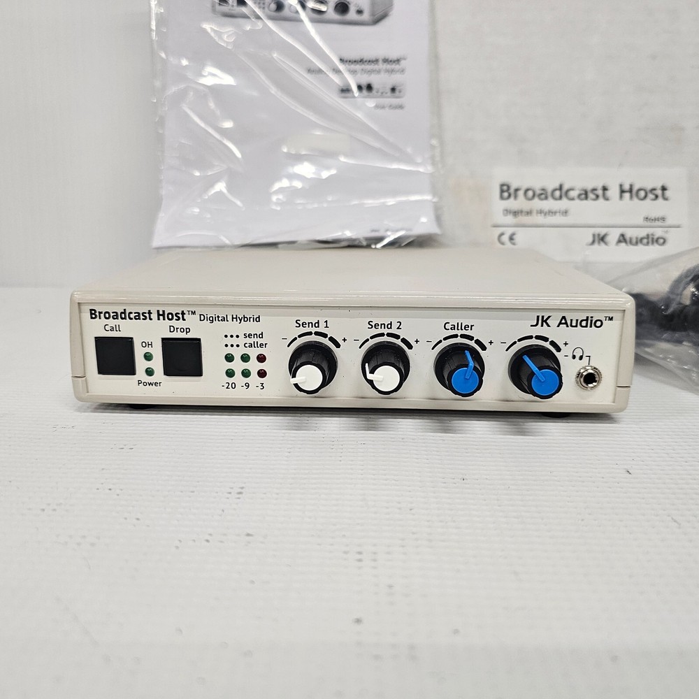 JK Audio Broadcast Host Digital Hybrid Phone Line Interface