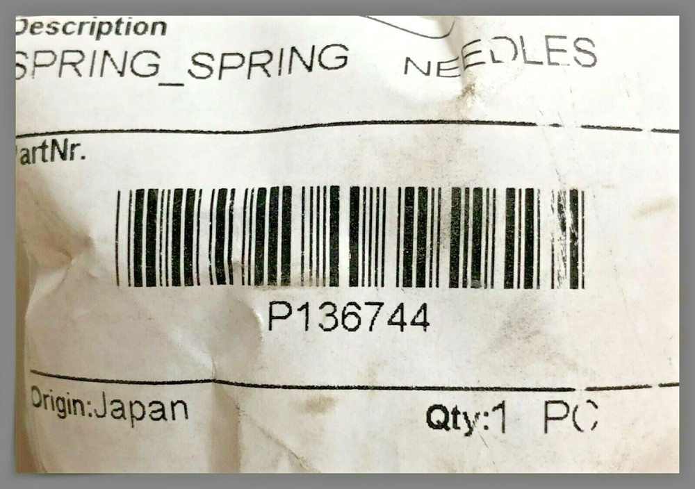 P-136744 Chicago Pneumatic Replacement Needles Spring