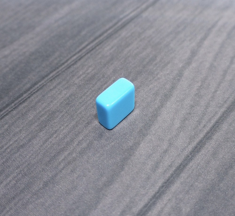Azul | Plain Blue Resin Tile Piece | Official Replacement/Extra Game Piece