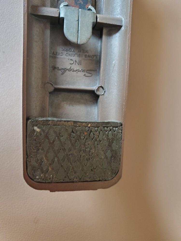 Vintage Swingline Stapler Model 27 Tan/Bronze