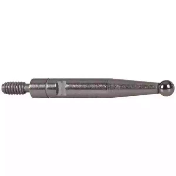 Interapid 0.65" Length Carbide Replacement Dial Test Indicator Tip, 0.06" Ball