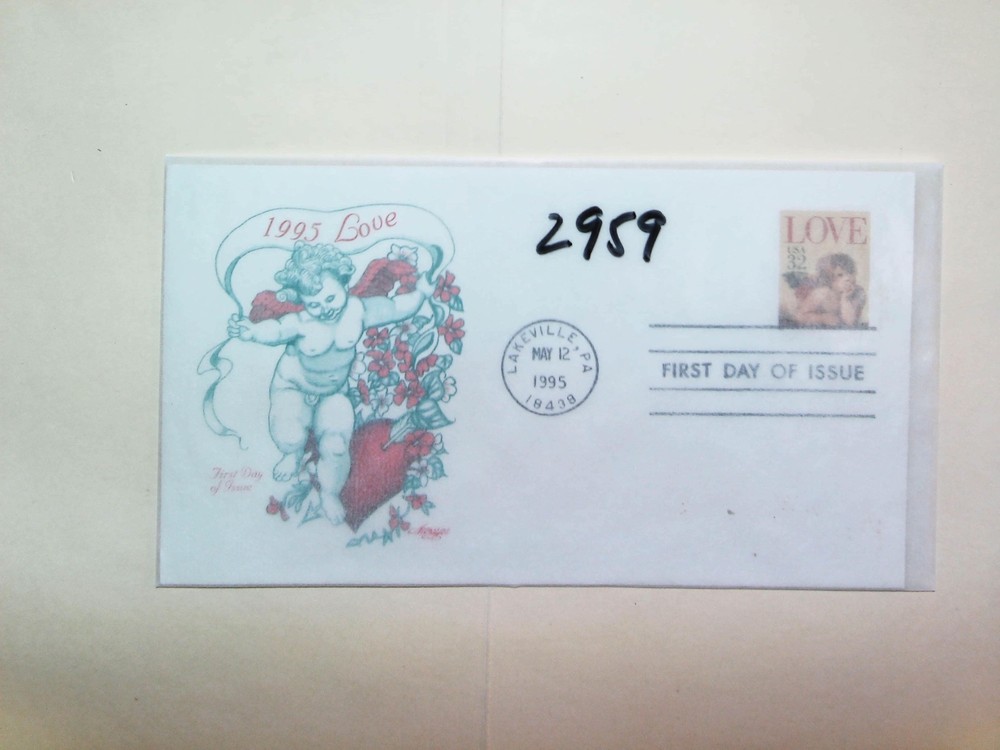 U. S. FDC  2959 - Love - ArtMaster cachet - comb. ship!
