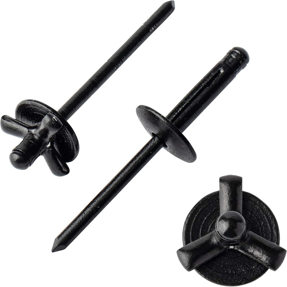 Aluminum Pop Rivets Black