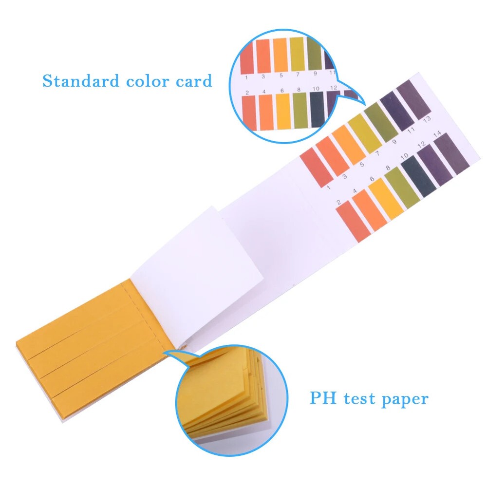 20Set 1-14 Litmus Paper 80 Strips Full PH Meter PH Acidity Test Strips Universal