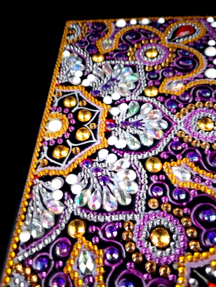COMPLETED DIAMOND ART Notebook/Journal with 50 Blank Pages