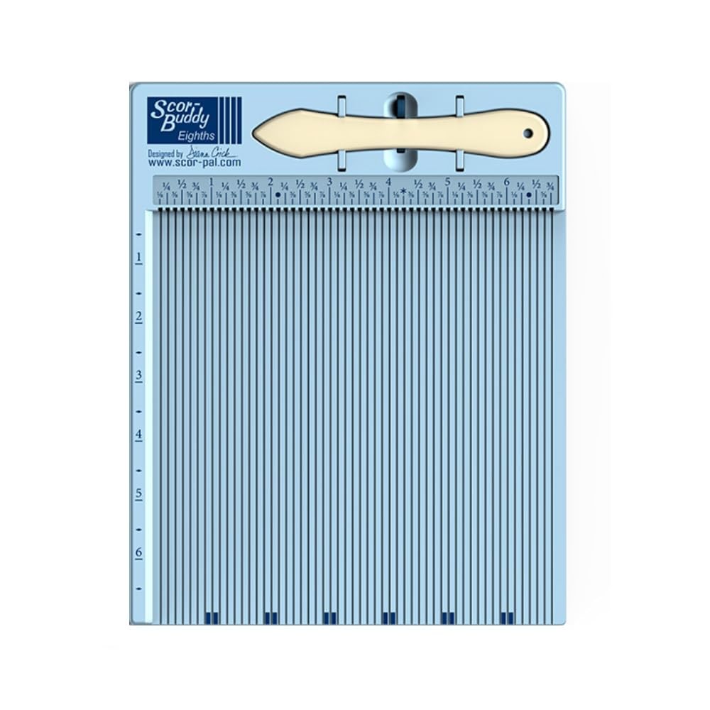Scor-Buddy Eighths Mini Scoring Board 9"x7.5" Imperial Multi