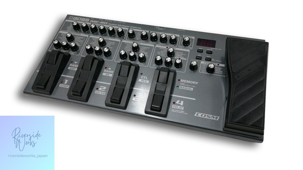 BOSS ME-80 Multi-Effects Pedal for Guitarists