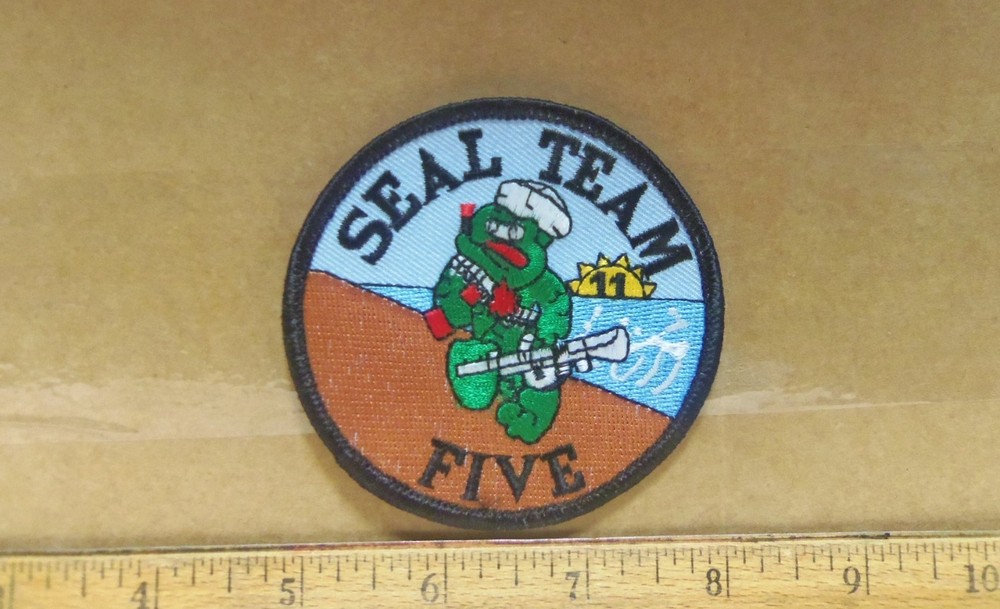 US Navy - Seal Team Five Embroidered Patch
