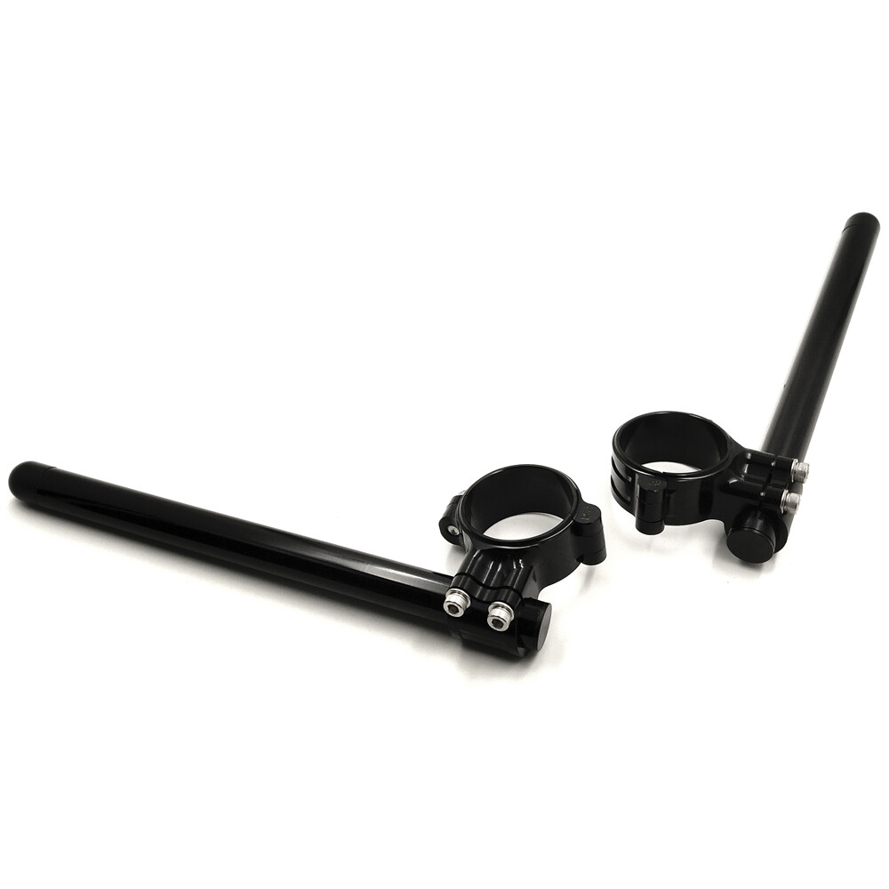 HTTMT- USA CNC 22mm Handlebars 50mm Riser Fork Clip-Ons Handle Bar CNC Handlebar