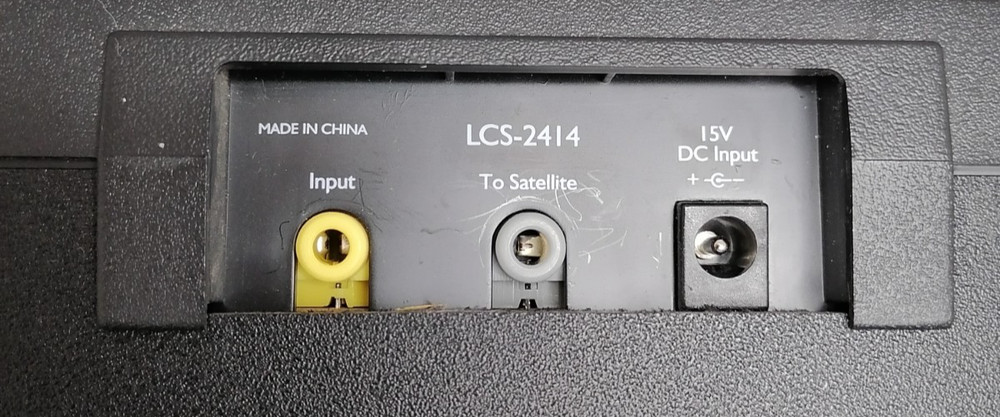 Labtec LCS-2414 3-Piece Multimedia Subwoofer Speaker System