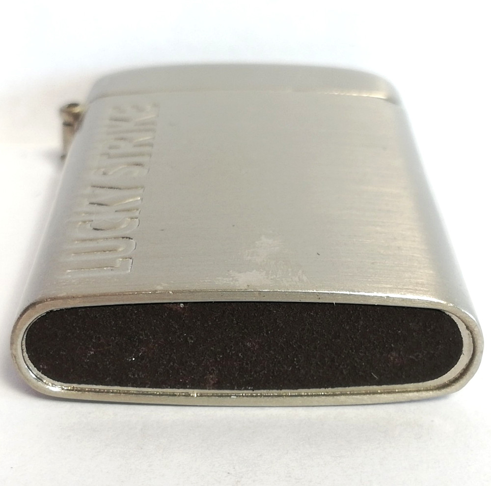 Lucky Strike Metal Match Case. Used