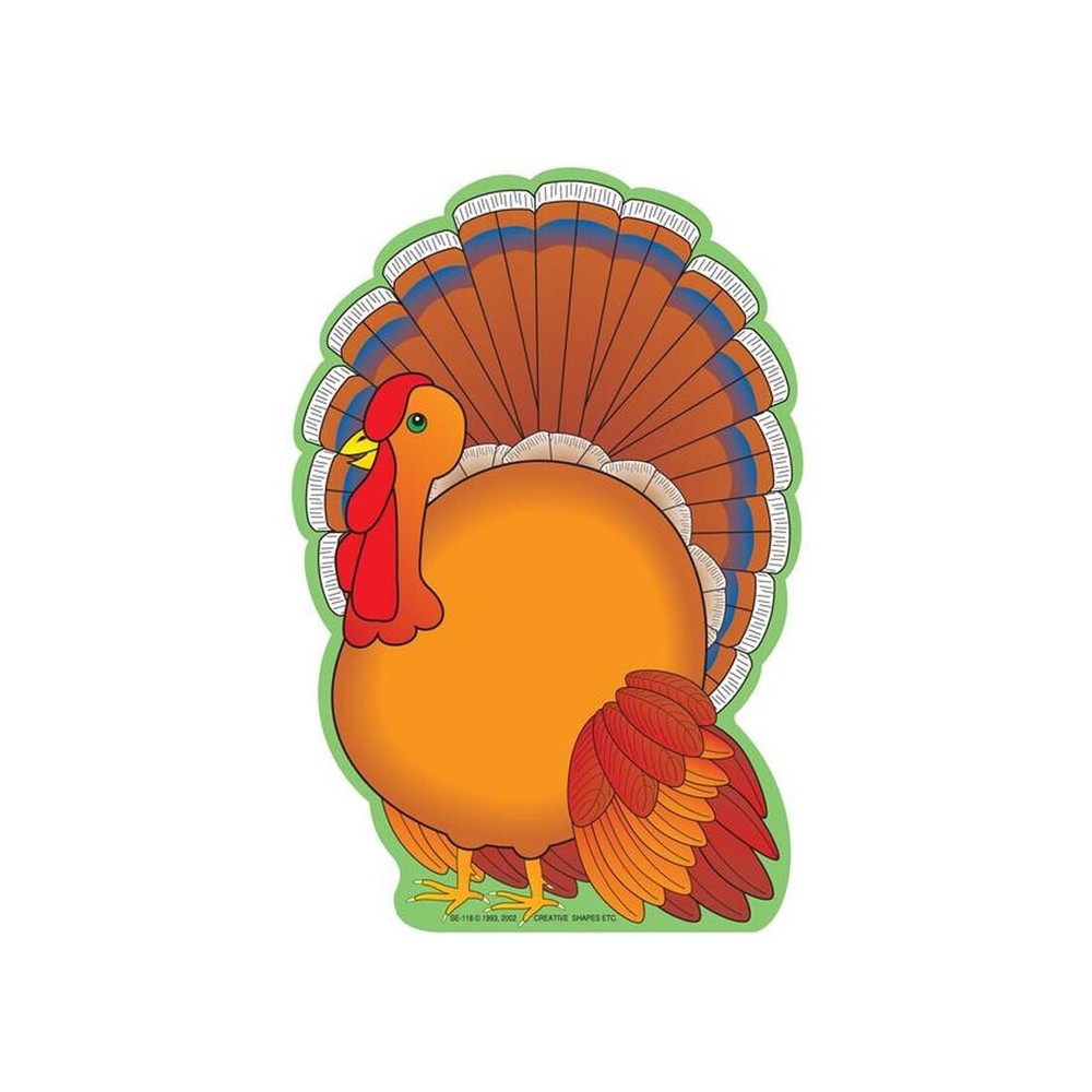 Creative Shapes Notepad Turkey Large