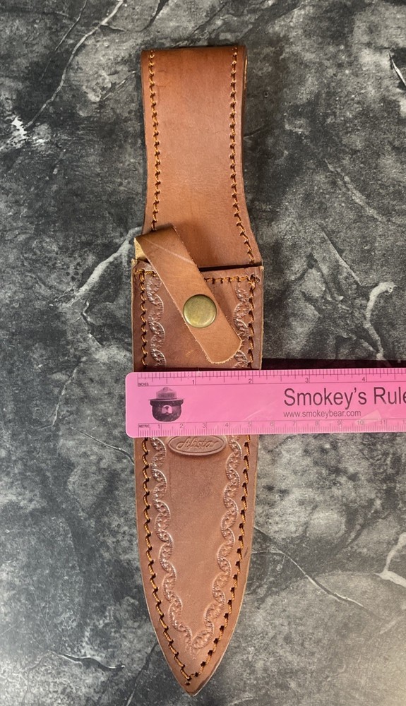 Alistar Leather Knife Sheath Brown