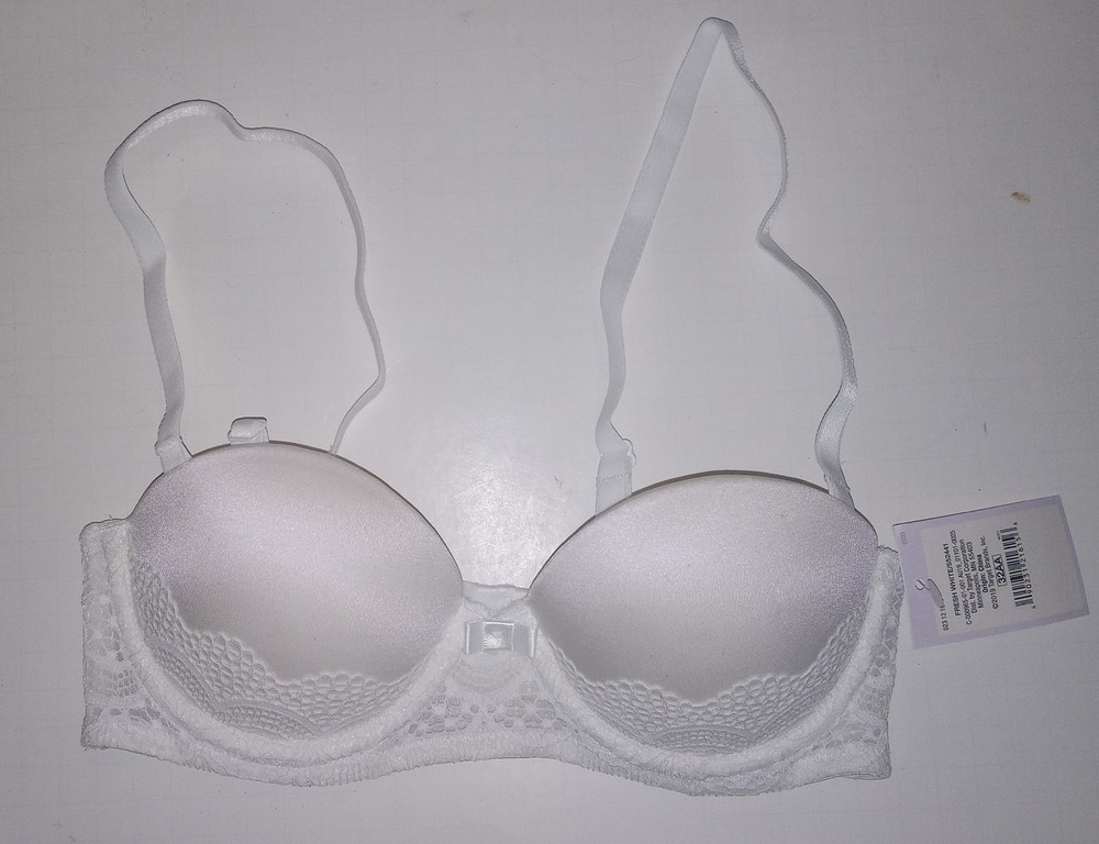(2) Auden 32AA Multi-way plunge coverage , push-up strapless bra padded.NWT