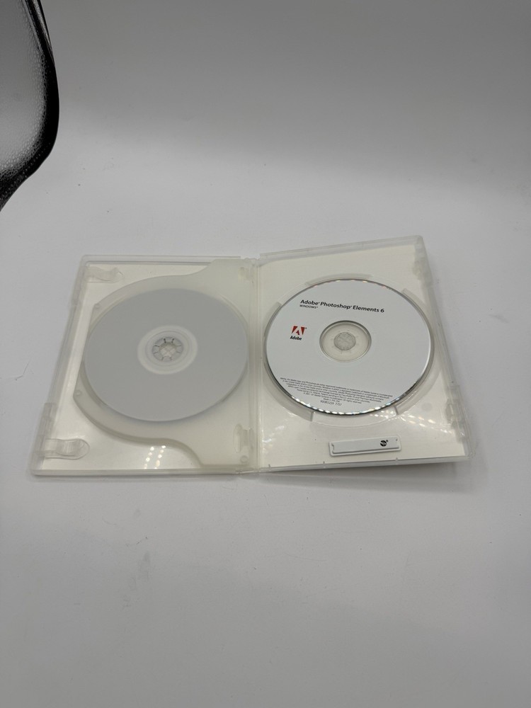 Adobe Photoshop Elements 6 & Premiere Elements 4 Disks w/ Serials