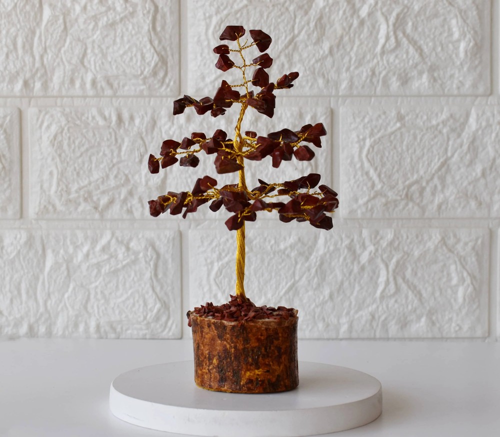100 Chips Gemstone Tree | Red Jasper | Feng Shui Tree