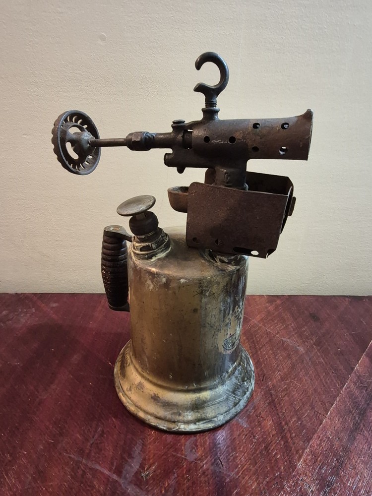 Tuner Brass Blow Torch Antique Tool