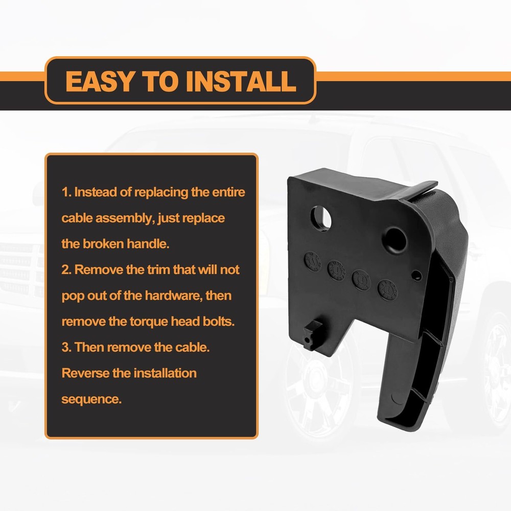 Hood Latch Release Pull Handle 15741109 Compatible with 1995-2007 Chevrolet