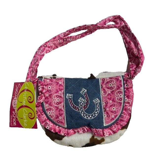 Horseshoe Sparkle Bag 8 Inches