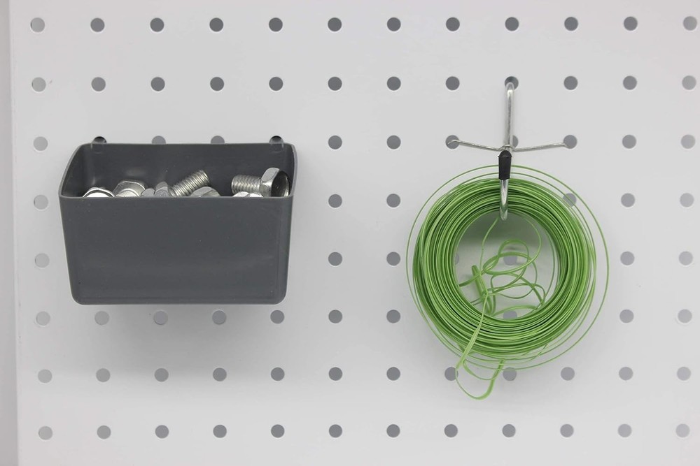 Versatile 114-Pc Pegboard Hooks Set: Organizers for Every Workspace Needs