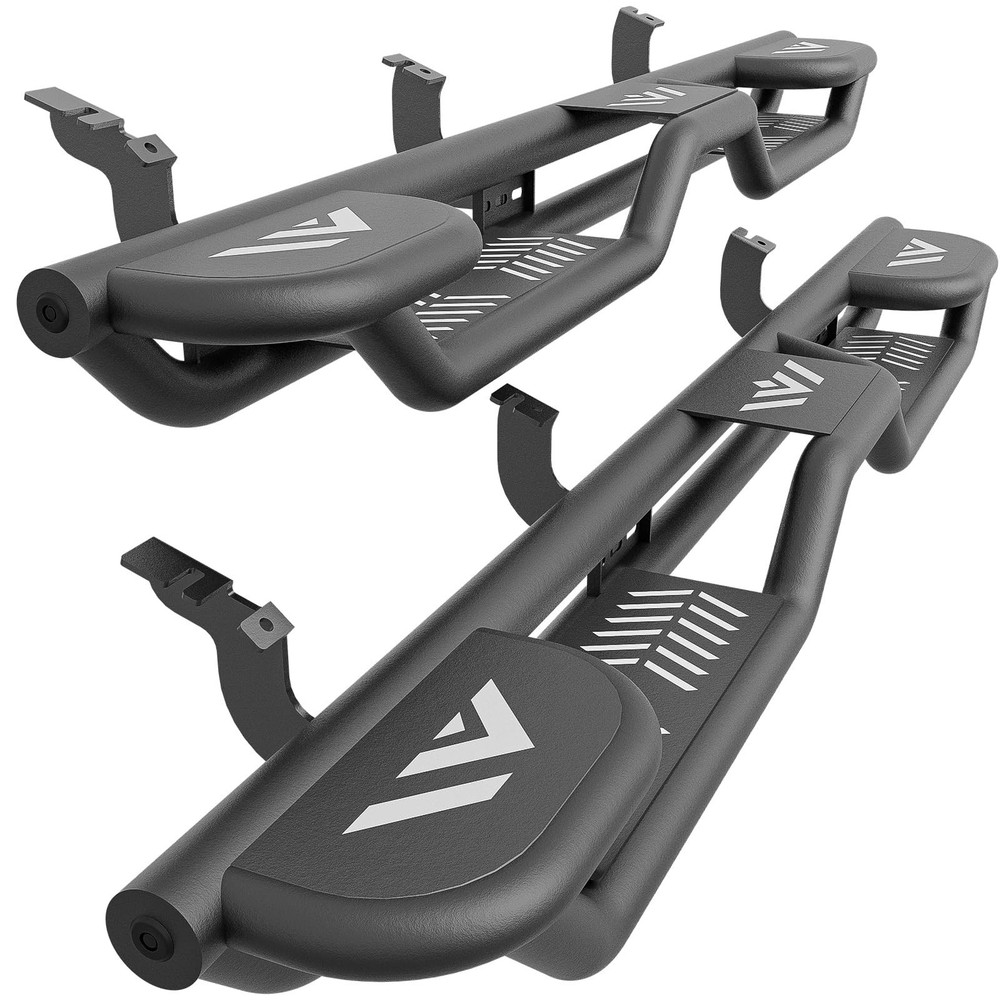 Gladiator JT Running Boards 2020-2025 Three Raised Steps Bed Access Nerf Bars