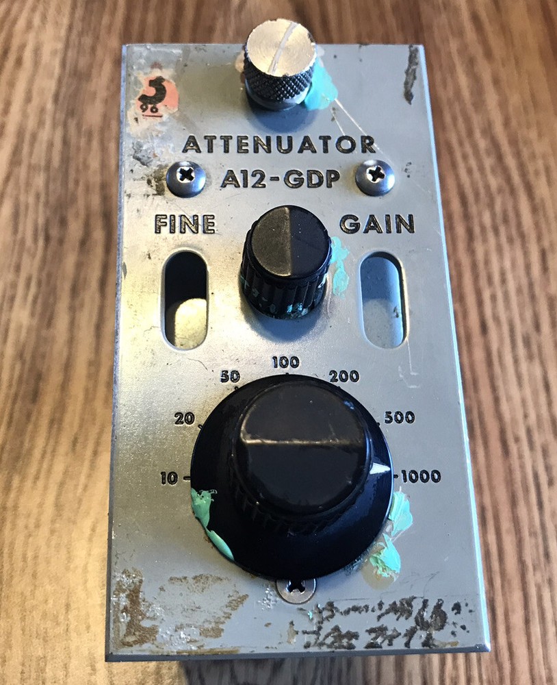 ELECTRO INSTRUMENTS AMPLIFIER ATTENUATOR MODEL A12 GDP