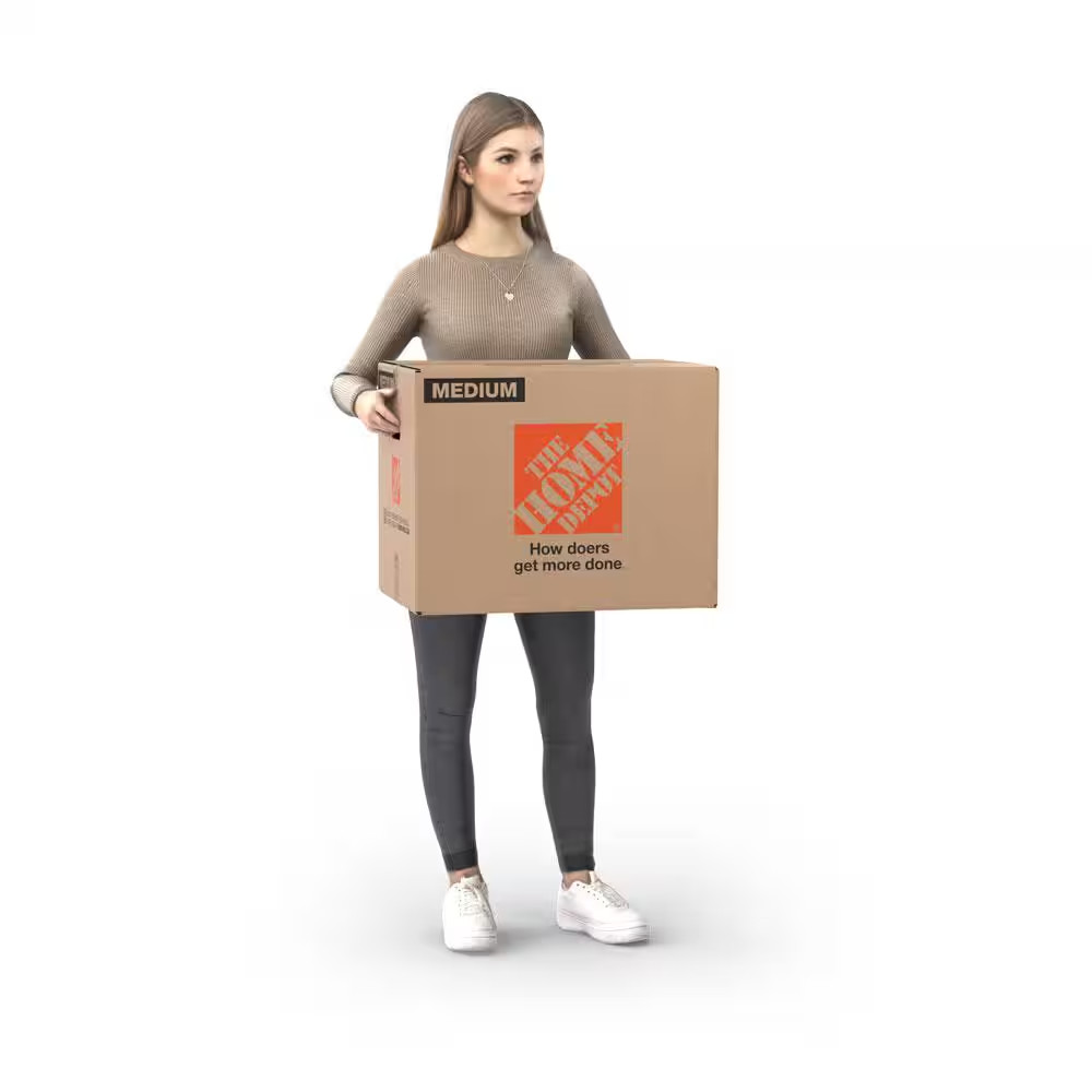 NEW 21x15x16 D Medium Moving Boxes with Handles – Strong, Convenient (10-Pack)
