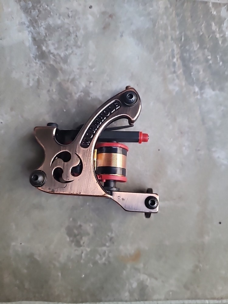 Wormhole Double  Coil  Tattoo Machine Unit Only Thread Cutter