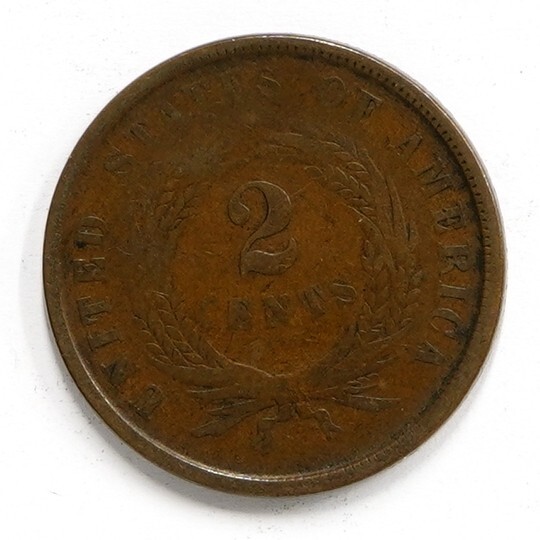 1864 Two Cent Piece