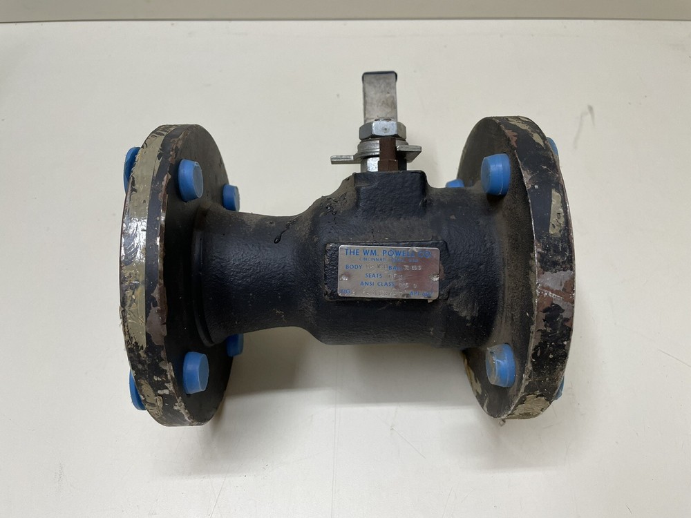 WM. POWELL CLASS 150 SWING CHECK VALVE FREE SHIPPING