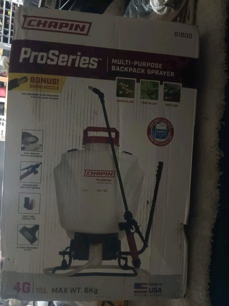 Pro Series 4gal All Purpose Backpack Sprayer