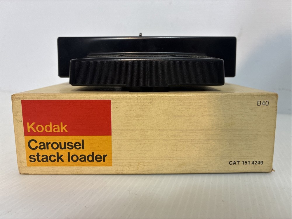 Vintage KODAK Carousel Stack Loader No. B40 with Original Box