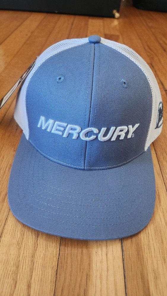New Authentic Mercury Marine Embroidered Adjustable Hat