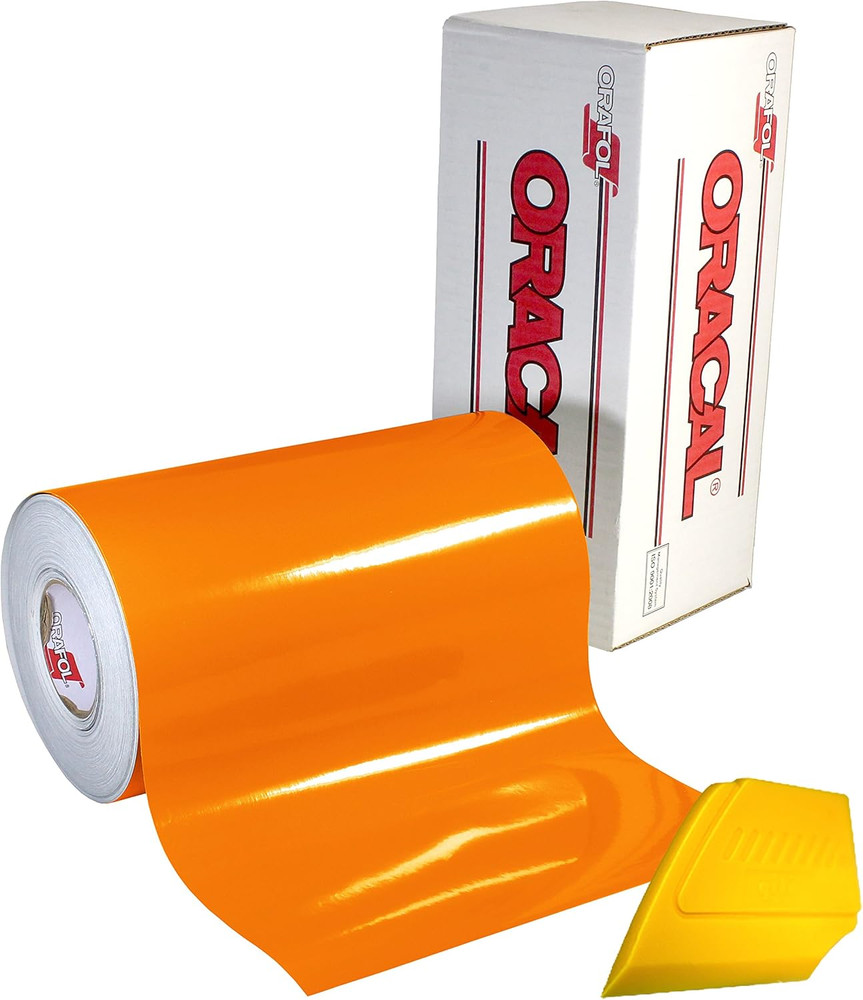 651 Multi-Colored Vinyl Solvent-Based Adhesive-Backed Calendared Wrap Decals W/Y