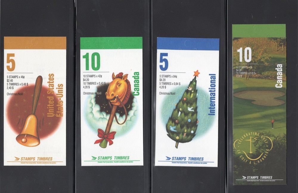 CANADA MINT NH STAMP COLLECTION COMPLETE BOOKLETS #3