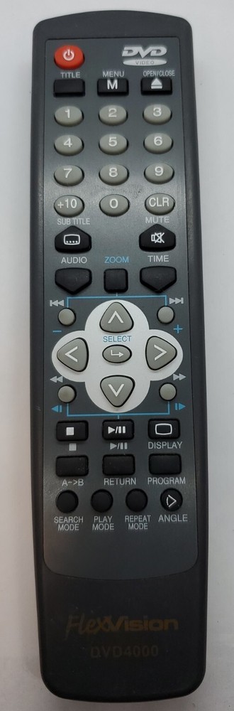 Original FlexVision DVD4000 Remote Control