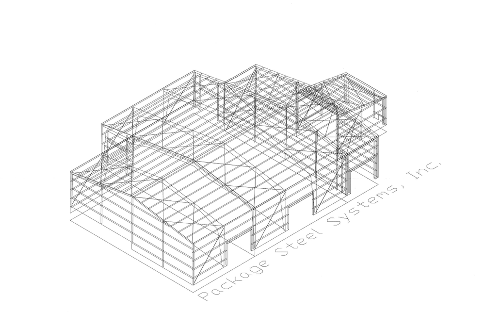 Steel Garage Building & Building Plans