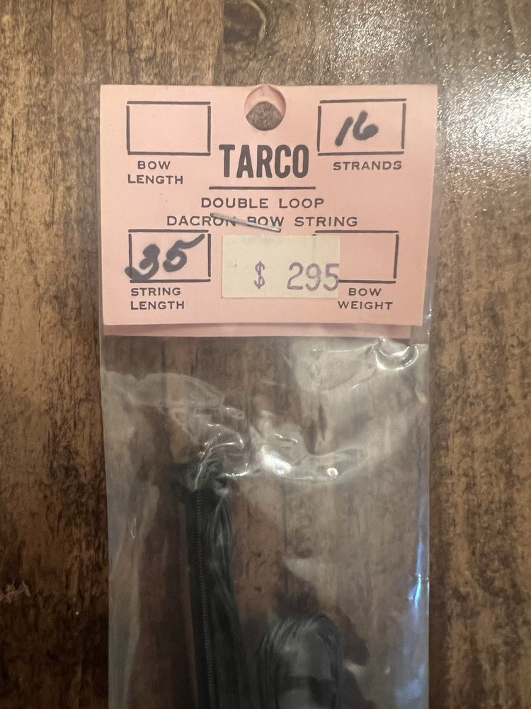 35” Double Loop Darcon Bow String 16 strands Dacron Traditional