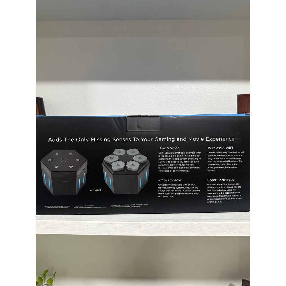 GameScent AI Gaming Scent Device Atomizer Compatible with ALL Games Platforms