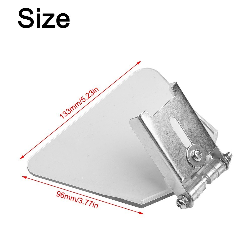 Bench Grinder Replacement Guard With Bracket Dust-proof Replacement Parts