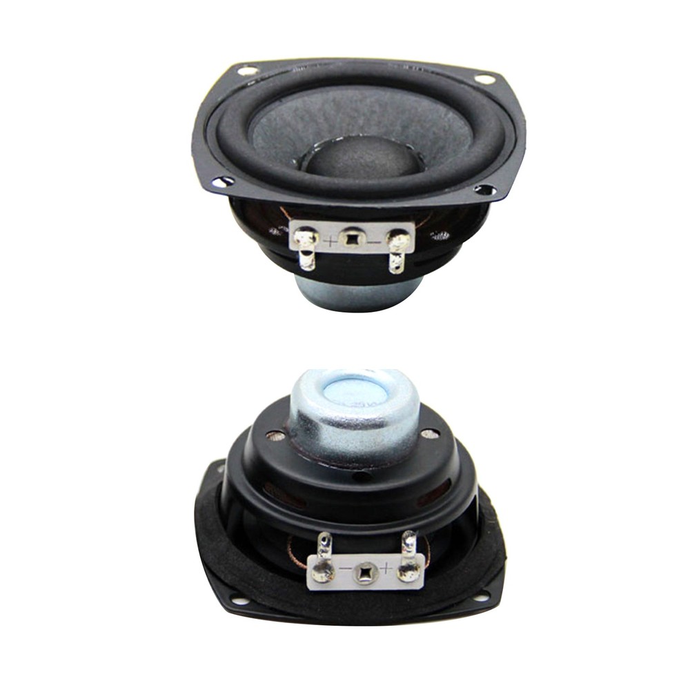 2PCS 25W 4Ω Speakers Full-Range Frequency Response High sensitivity&resolution