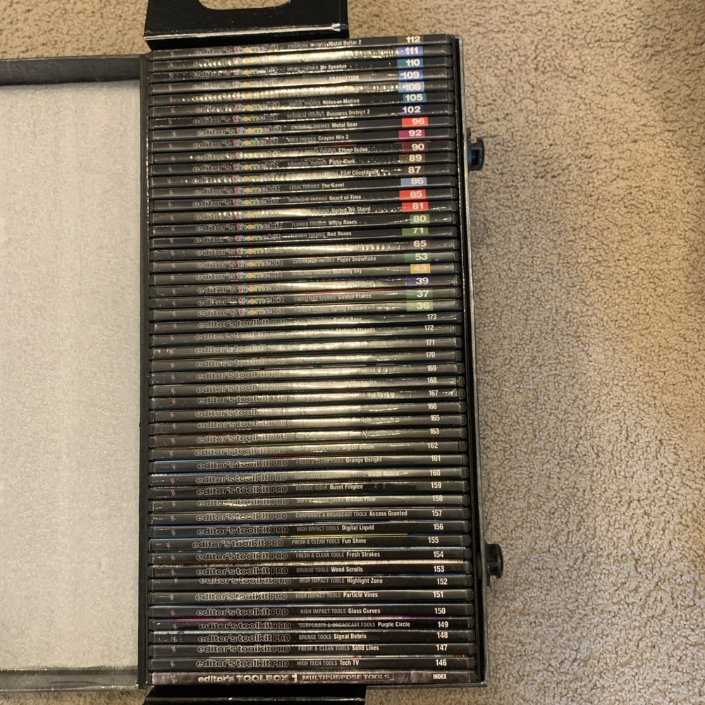 Digital Juice Editor's Toolbox 1 Multipurpose Tools (54 DVD-ROMS)