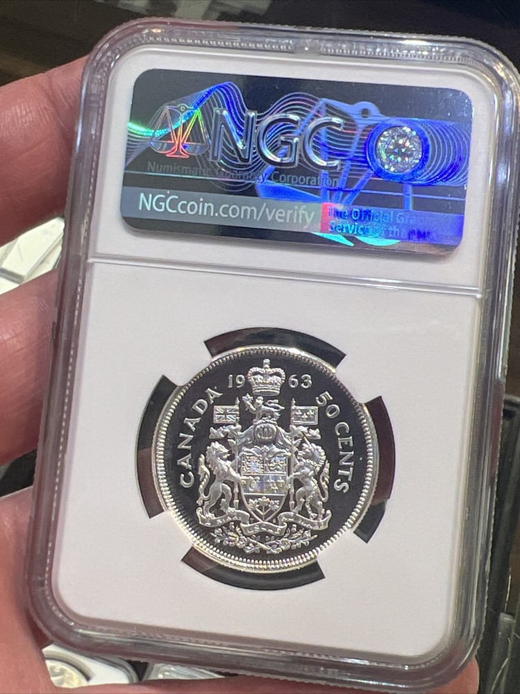 1963 Canada 50c NGC PL67